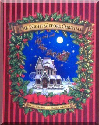 Book cover of 'The night before Christmas'
