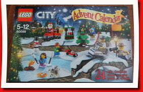 box of the 2015 Lego City advent calendar
