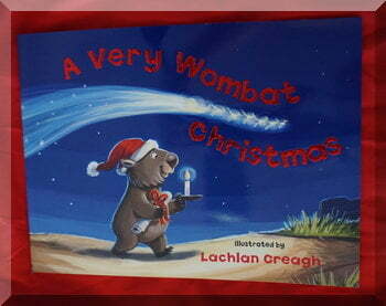 Book cover of "A very wombat Christmas"