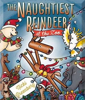 naughtiest reindeer in zoo