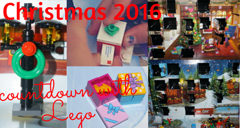 2016 Lego advent calendar collage