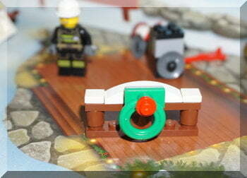 Lego City Christmas wreath